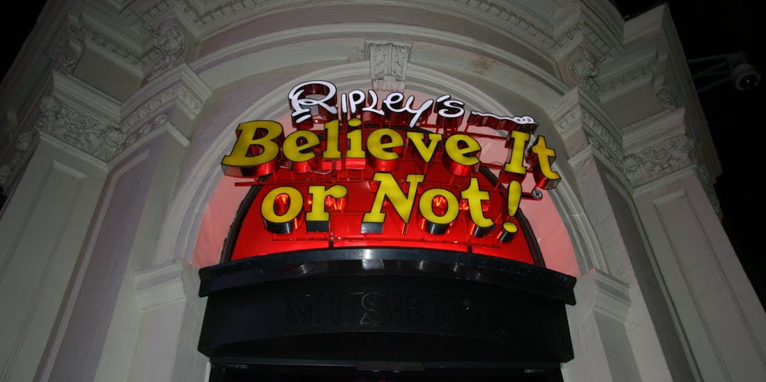 Ripley's Believe it or Not Museum Tickets