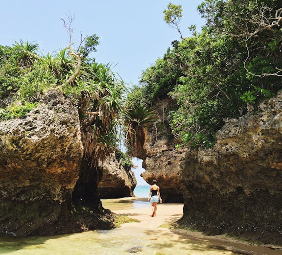 Shuri Castle in Okinawa, Japan, showcasing traditional Ryukyu architecture.