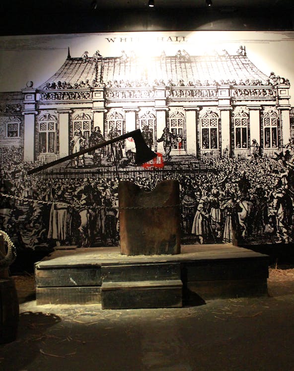 Clink Prison Museum entrance in London, showcasing historical prison artifacts.
