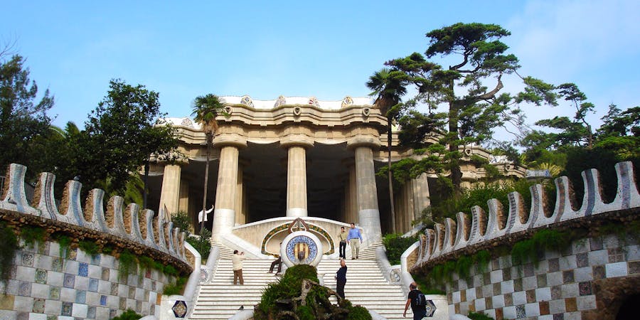 Barcelona in April