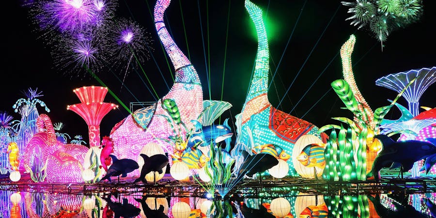 Dubai in August - garden glow