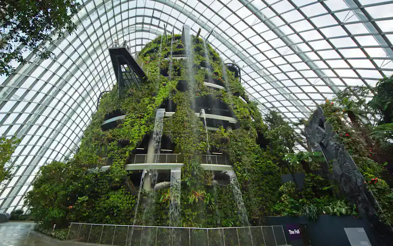 gardens by the bay singapore - cloud forest
