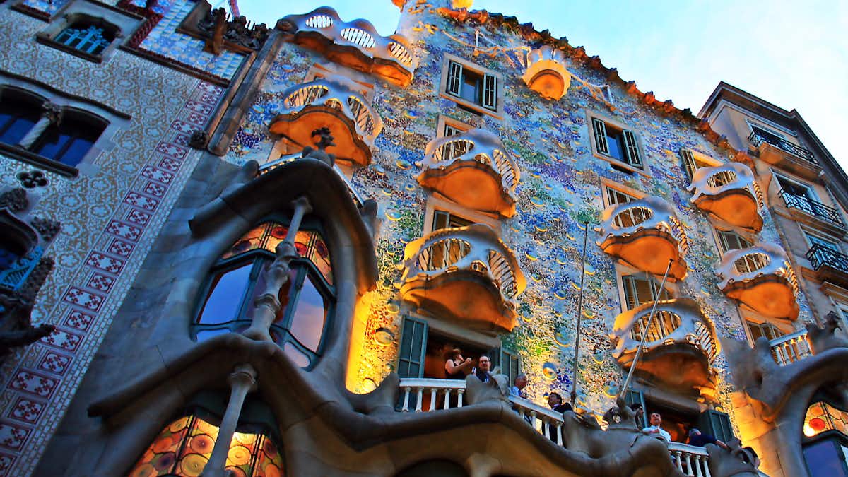 gaudi barcelona buildings -casa batllo