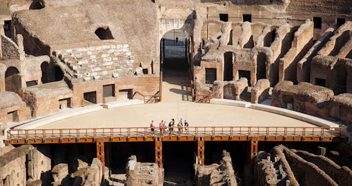 Small Group Tour of Colosseum and Ancient Rome with Arena Access