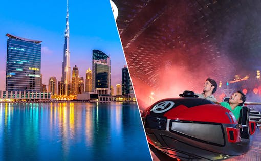 IMG Worlds of Adventure with Dubai City Tour