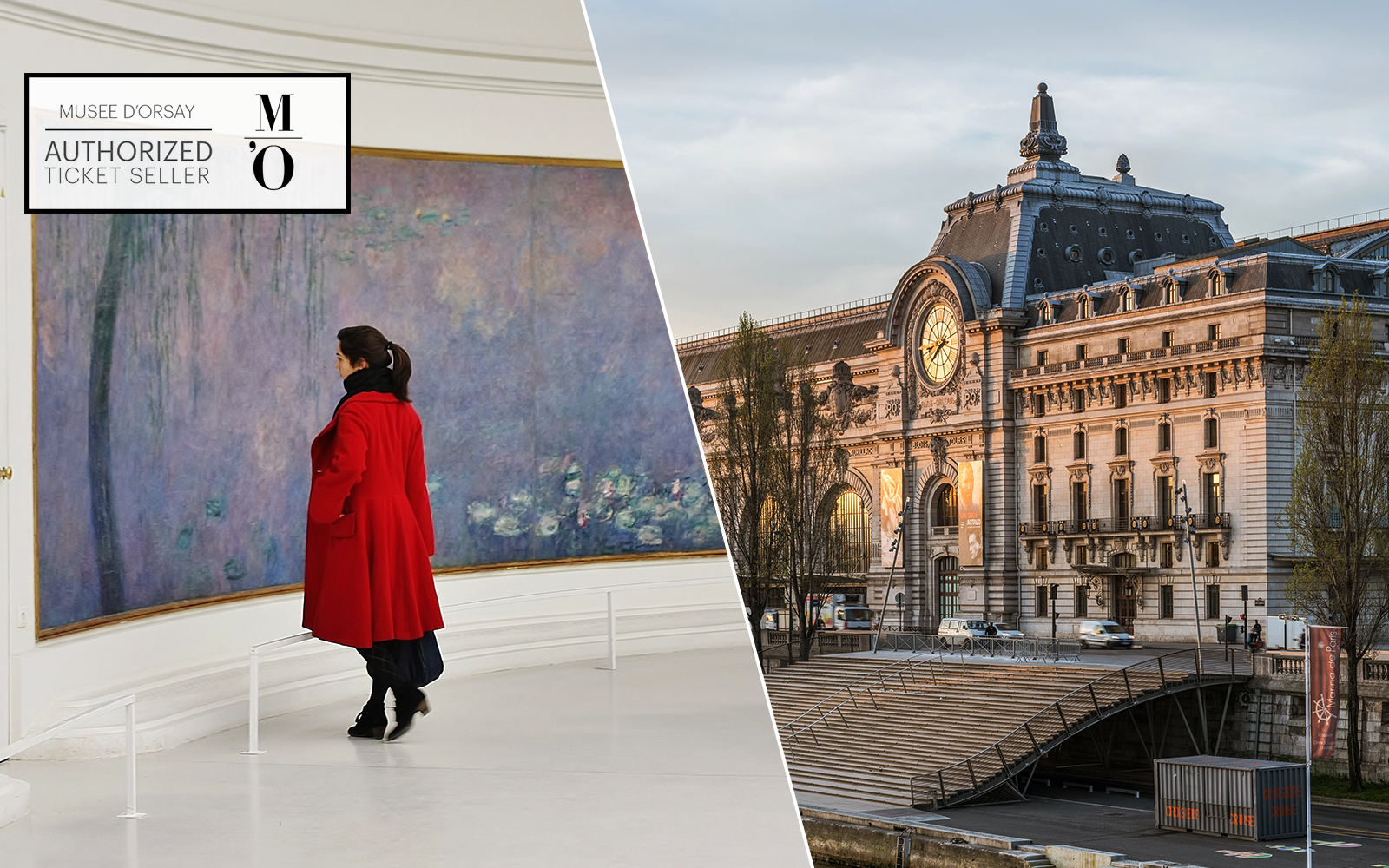 Priority Access to Musee de L'Orangerie and Musee d'Orsay