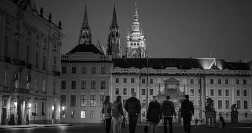 Night tour of the Prague Castle