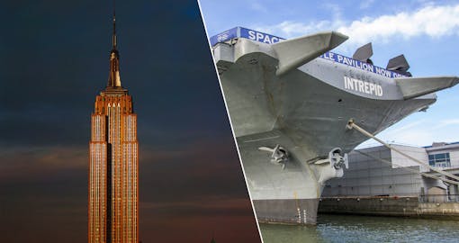 Skip the Line Access to Intrepid Museum and Empire State Building