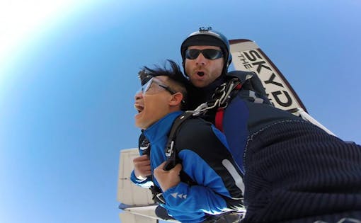 GC SkyDiving Experience with Full Day South Rim Bus Tour