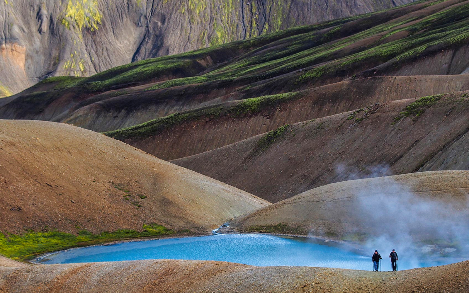 Solo Hiking tour of the Landmannalaugar Highlands