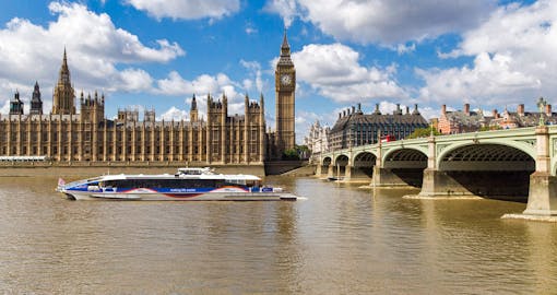 Westminister to Greenwich Thames River Sightseeing Cruise