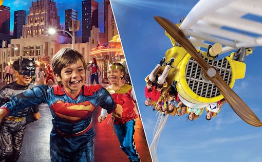 Warner Bros. World and Ferrari World