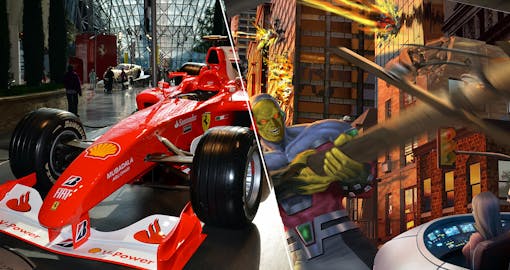 Warner Bros. World and Ferrari World