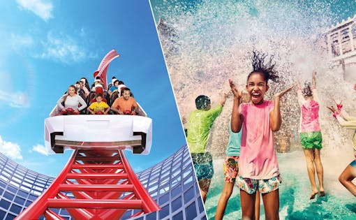 Warner Bros. World with Ferrari World and Yas Waterworld