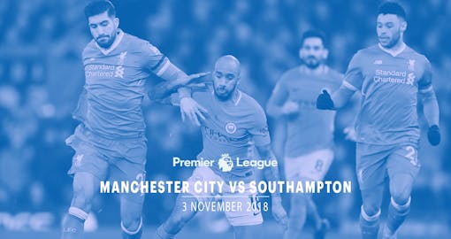 Manchester City vs Southampton - 3rd Nov'18