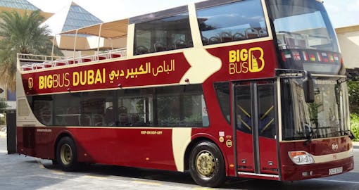 Big Bus 5 Day Hop-On Hop-Off Tour + Dhow Cruise + Lost Chambers Aquarium