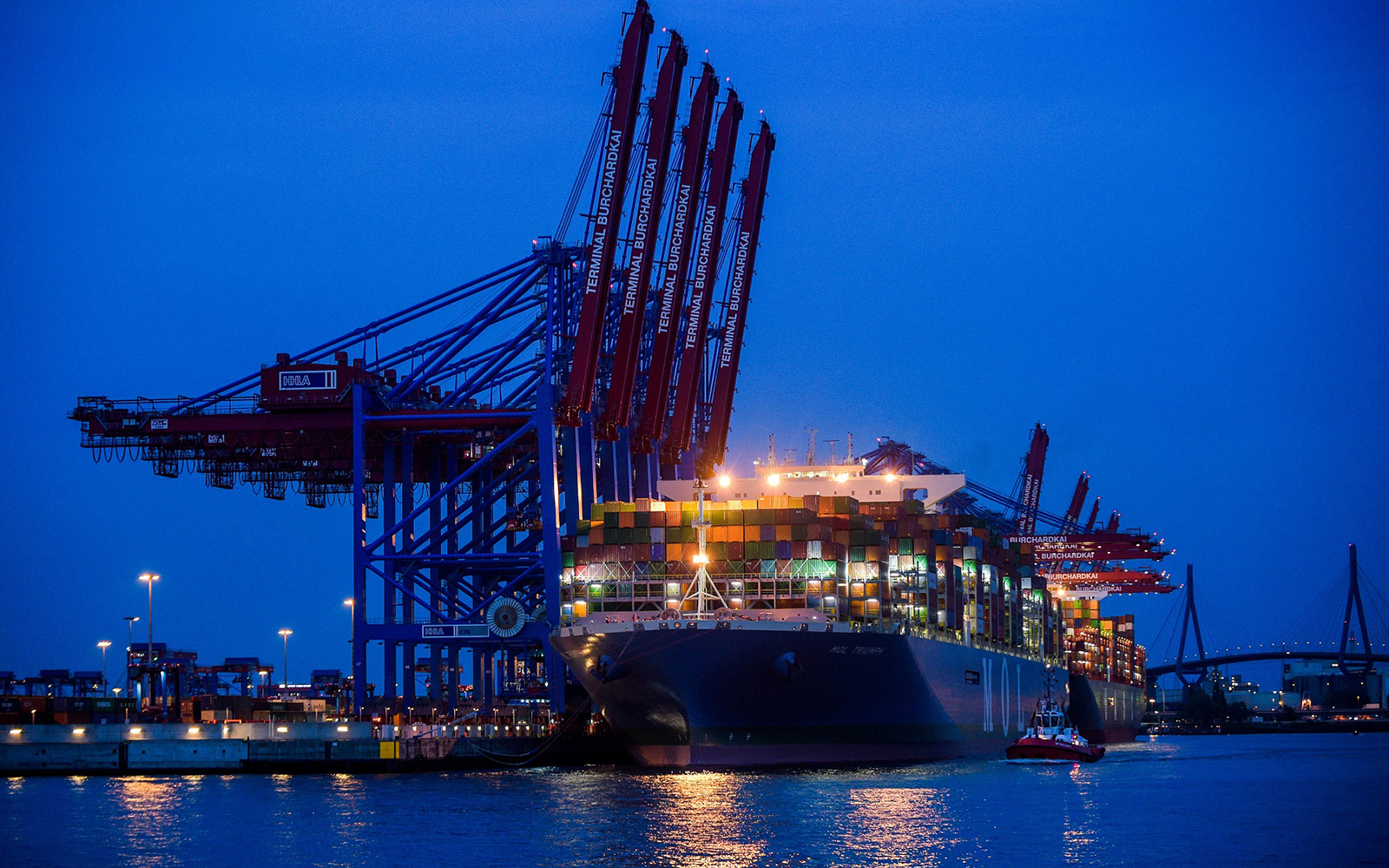 Harbor by Night - Illumination Cruise with Guide