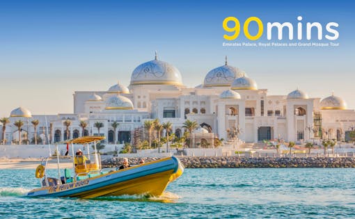 90 Minutes Sheikh Zayed Grand Mosque Tour by The Yellow Boats