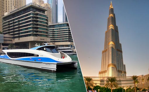 Burj Khalifa: At the Top + Dubai Ferry