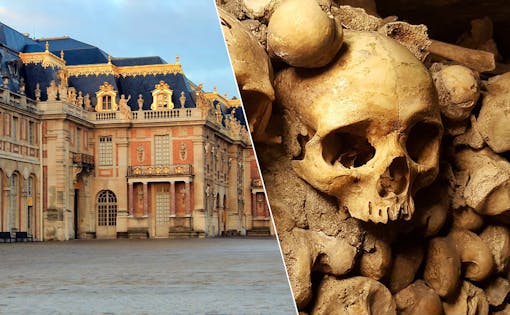 Skip The Line: Catacombs & Versailles With Audioguide