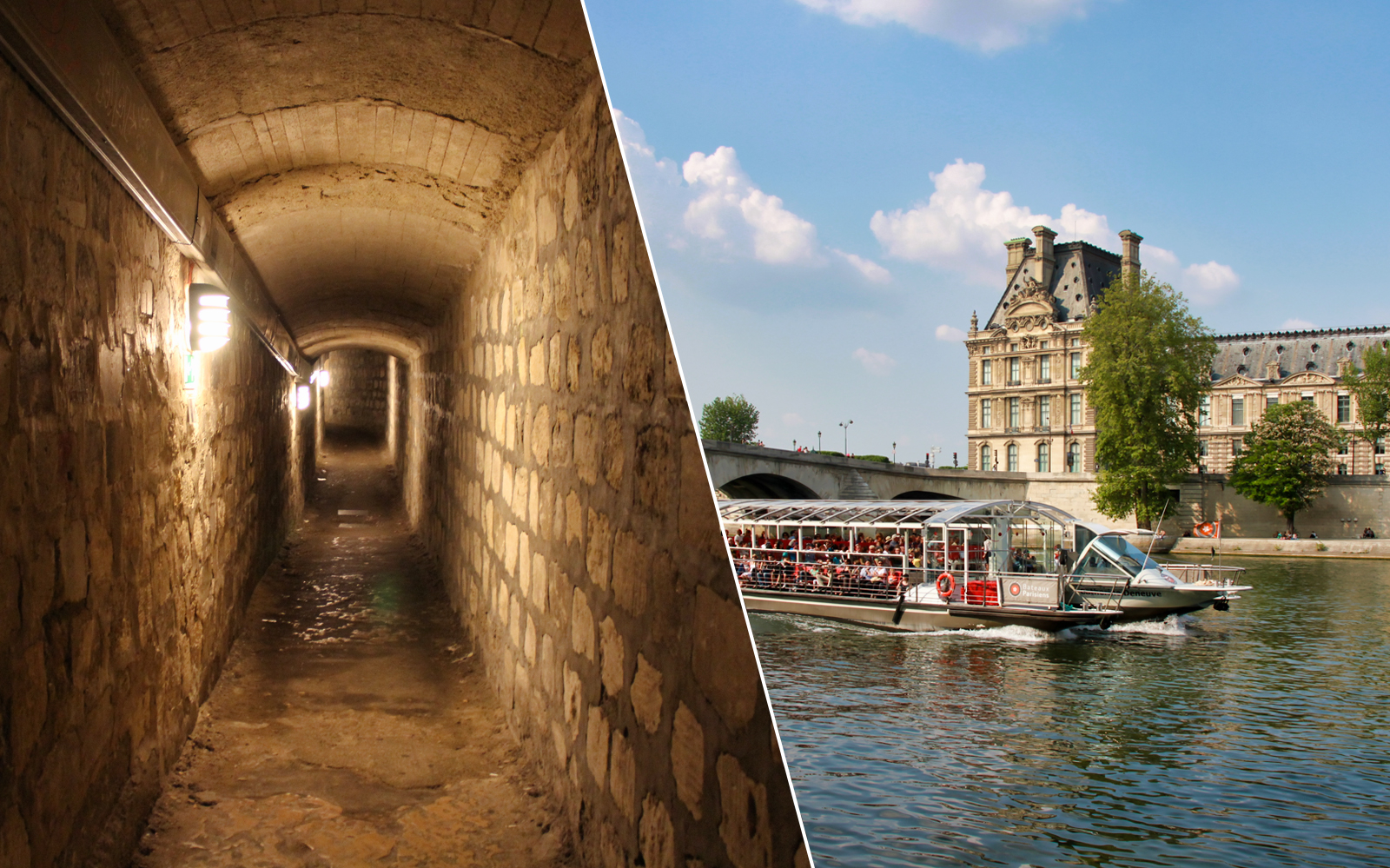 Seine River Cruise and Catacombs Combo