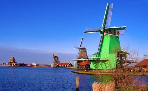 Zaanse Schans Windmill Visit + Cruise