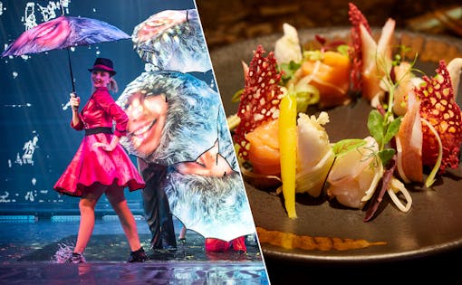 WOW Show with Drinks & Meal at Zhen Wei