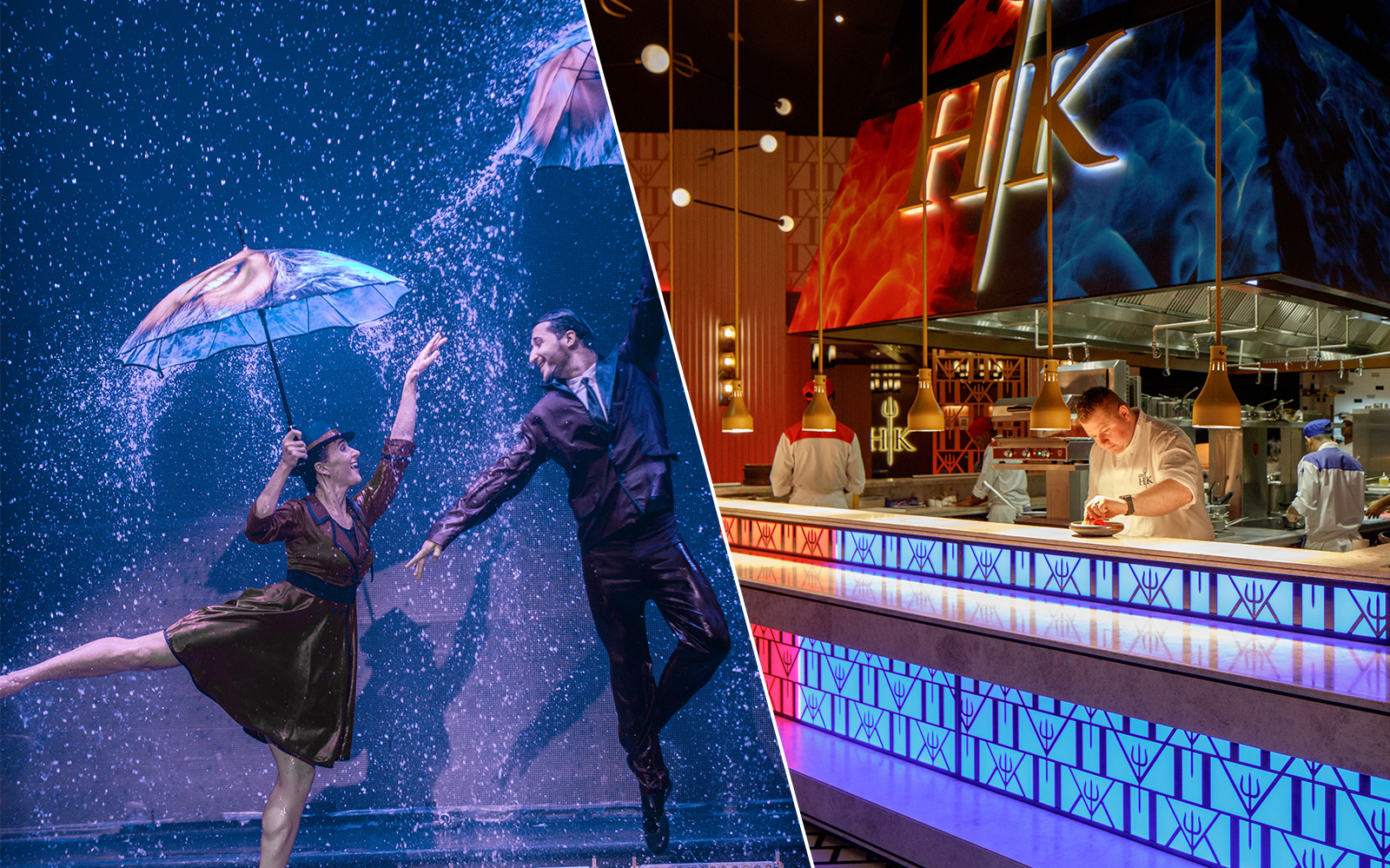 WOW Show with Drinks & Meal at Hell's Kitchen