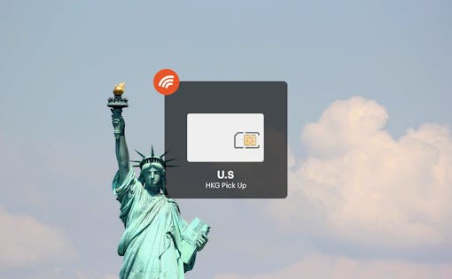 U.S 4G Unlimited Data Pick Up From Hong Kong
