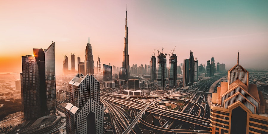 Dubai in October - burj khalifa