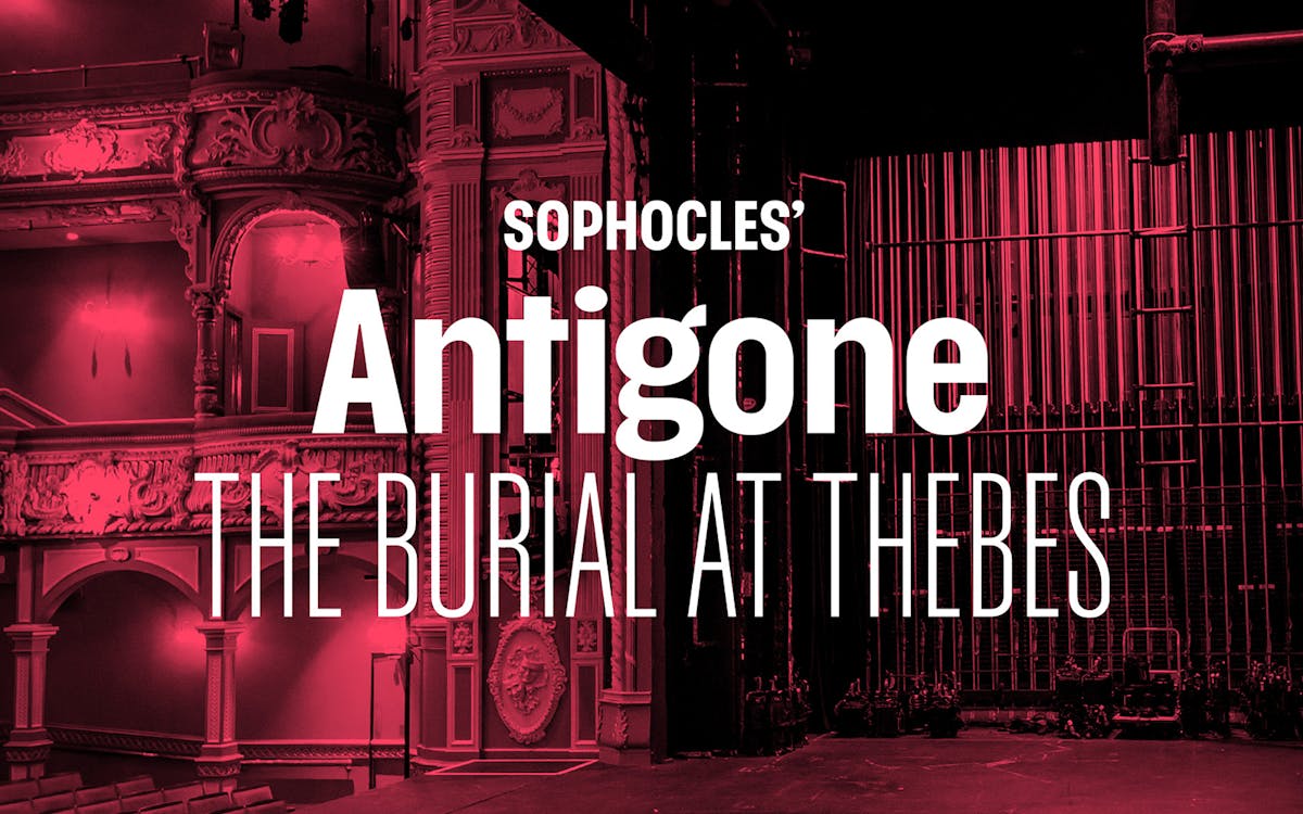 sophocles' antigone: the burial at thebes-1 sophocles' antigone: the burial at thebes-1