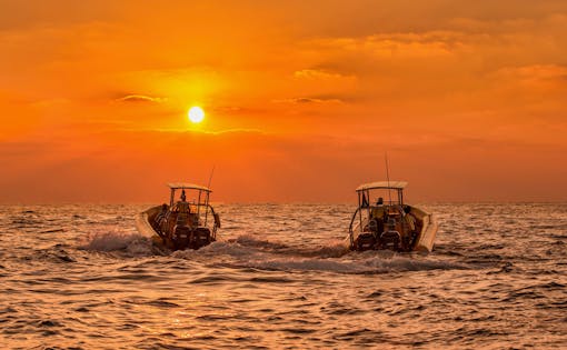 The Yellow Boats: 75 Minutes Atlantis Boat Tour