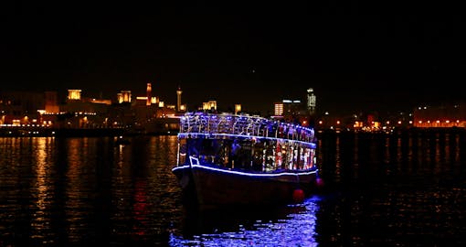 Dhow Dinner Cruise with Live Entertainment in Dubai Creek