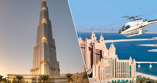 15 Minutes Luxury Helicopter Tour with Burj Khalifa