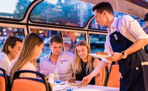 Evening Canal Cruise with 4-Course Dinner and Drinks
