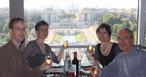 Tour of Paris, Seine Cruise, and Lunch at the Eiffel Tower