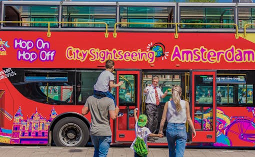 City Sightseeing Amsterdam Hop On Hop Off by Bus & Boat