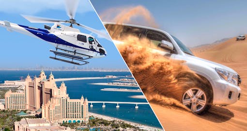 Desert Safari & Helicopter Tour of Dubai