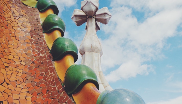 Inside Casa Batllo - Roof