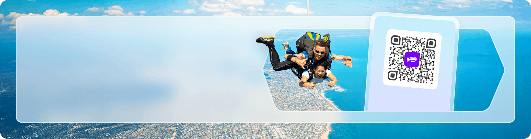 Download app section background