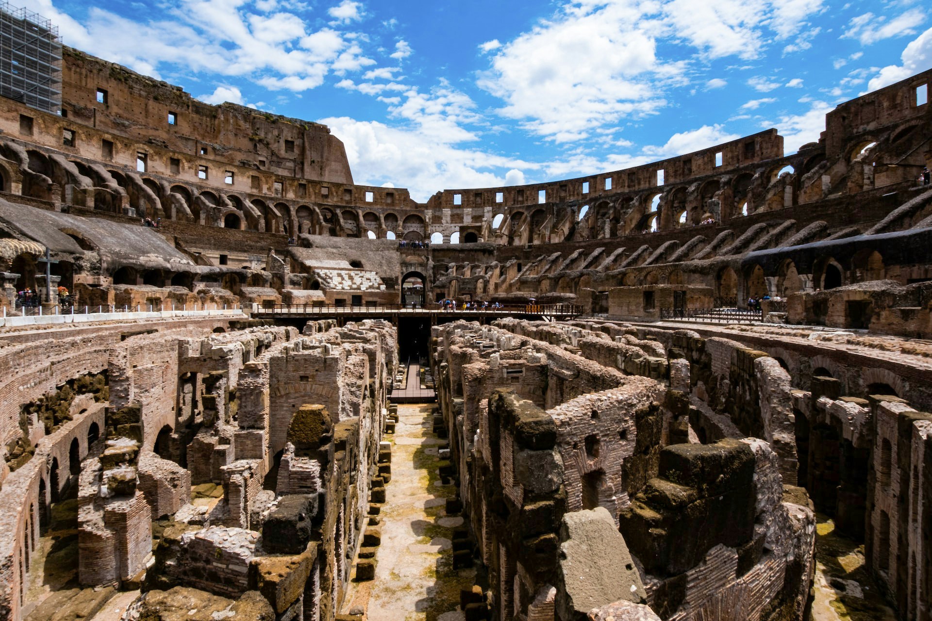 Colosseum Architecture - The Hypogeum