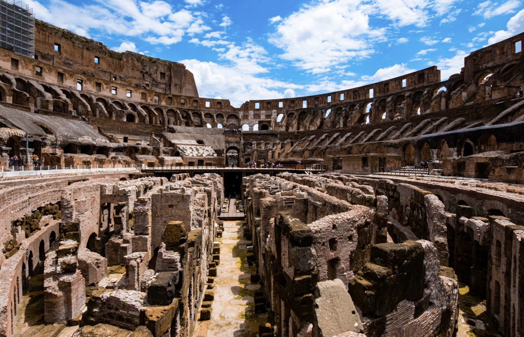 Colosseum inside