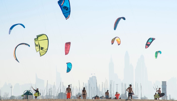 Best Places to Visit in Dubai - Kite Beach
