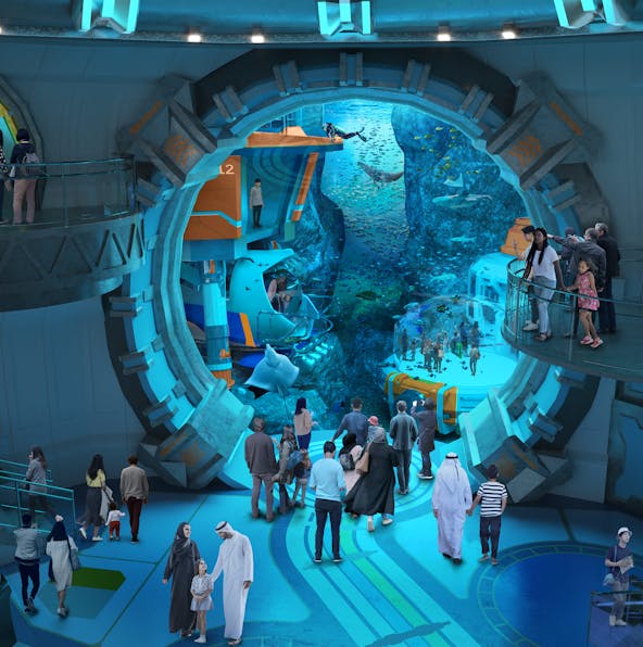 Yas Island’s first marine life theme park, SeaWorld Abu Dhabi