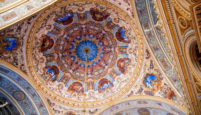 Inside Dolmabahce Palace