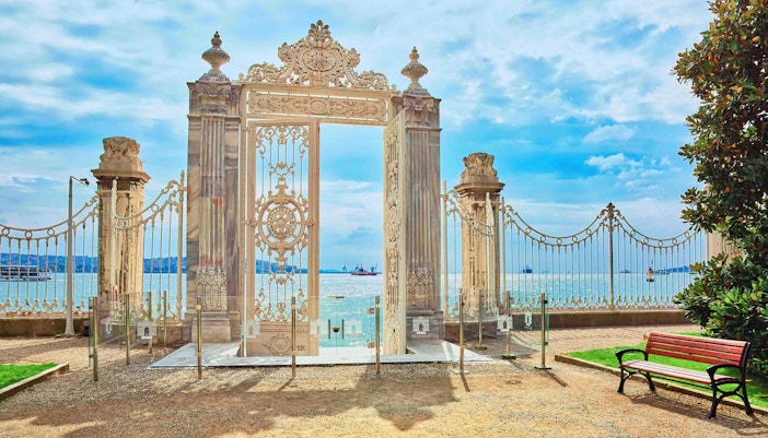 Palace Gates at the Dolmabahce Palace