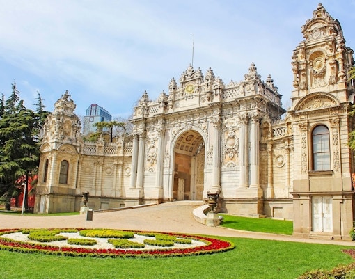Dolmabahce Palace exterior