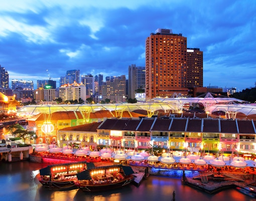 Christmas in Singapore - Singapore River Cruise