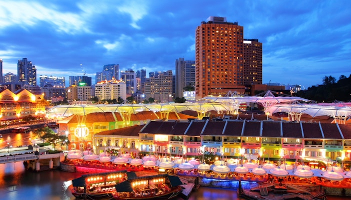 Christmas in Singapore - Singapore River Cruise