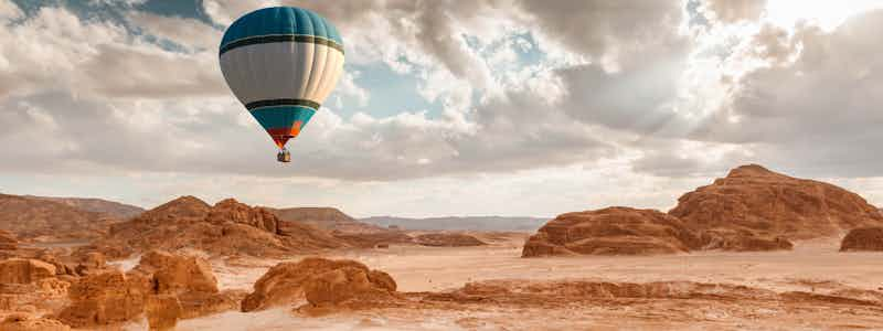 hot air balloon tours dubai